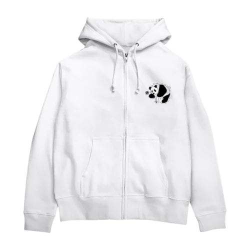 あめちゃんあげるパンダ Zip Hoodie