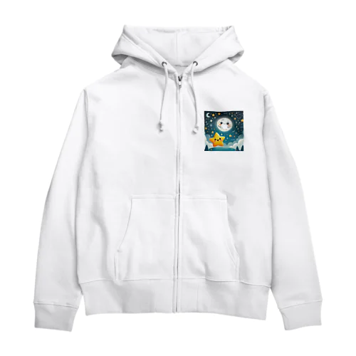 🌟きらきら星と夜空の秘密グッズコレクション✨ Zip Hoodie