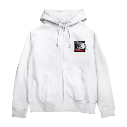 Where is the world heading? Zip Hoodie