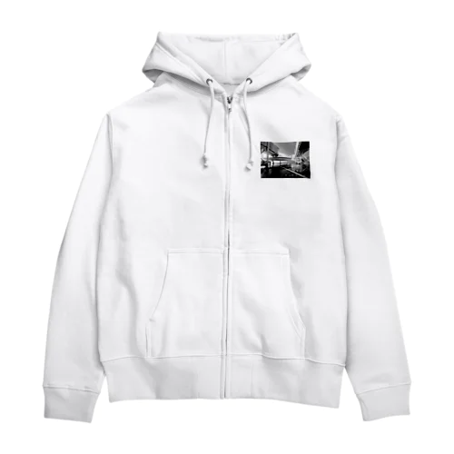 飛行機 Zip Hoodie