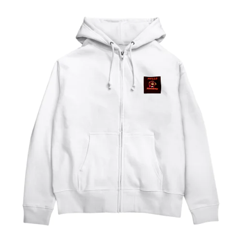 イケイケ猿 Zip Hoodie