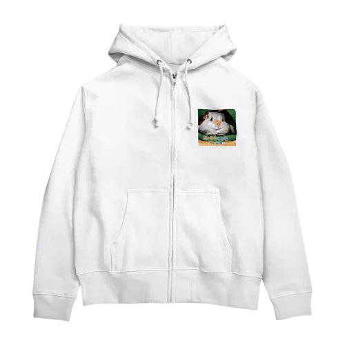 モルモットのもこ丸 Zip Hoodie