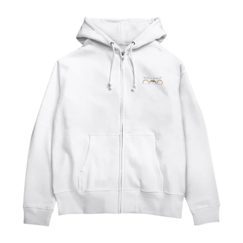 「Where is...？」コーギー ver. Zip Hoodie