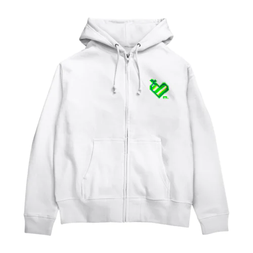 Heart Sprout Zip Hoodie