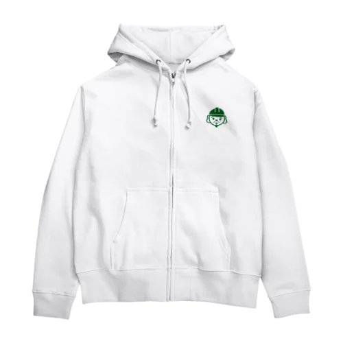 「施工の神様」 スウェット Zip Hoodie