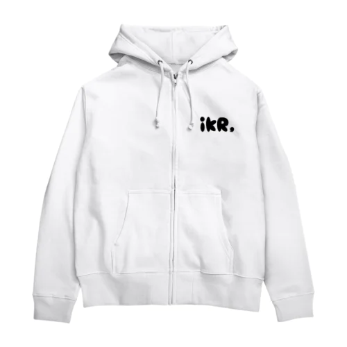 定番のiKR, Zip Hoodie