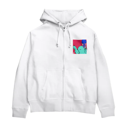 もえそで Zip Hoodie