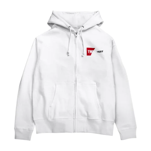 twinvest label Zip Hoodie