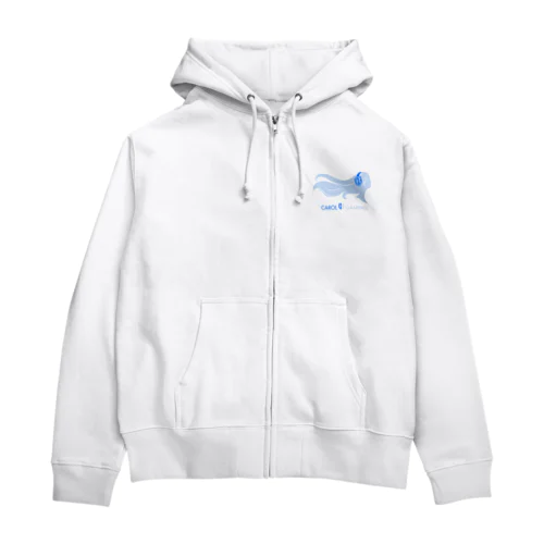 CarolGaming(Blue) Zip Hoodie