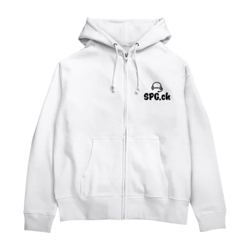 [公式]SPG.ch 黒文字 Zip Hoodie