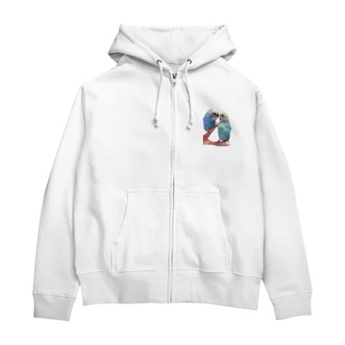 インコ Zip Hoodie