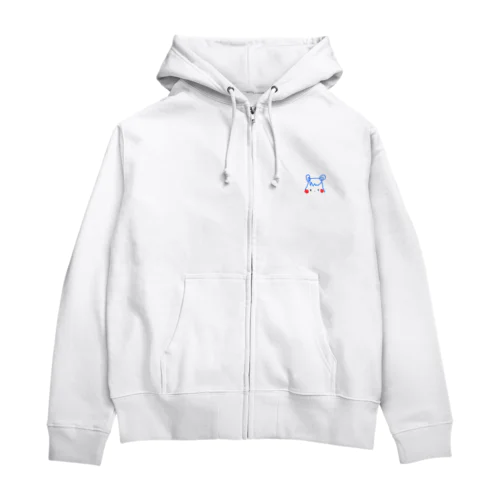 うさふじお Zip Hoodie