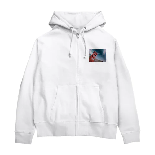 the past post Zip Hoodie