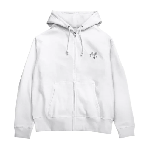 ウサ吉 Zip Hoodie