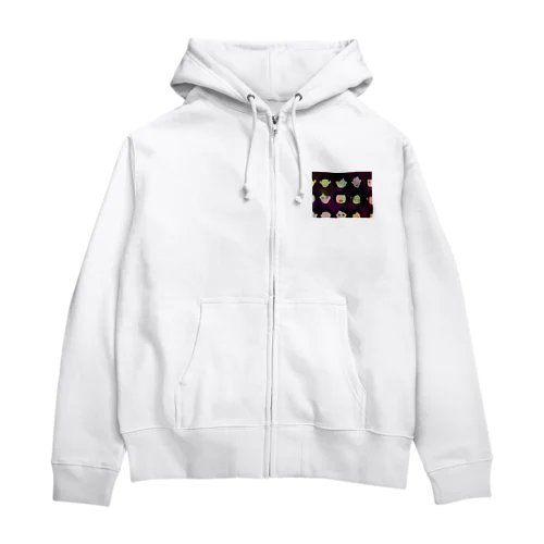 hysteric school girls Zip Hoodie