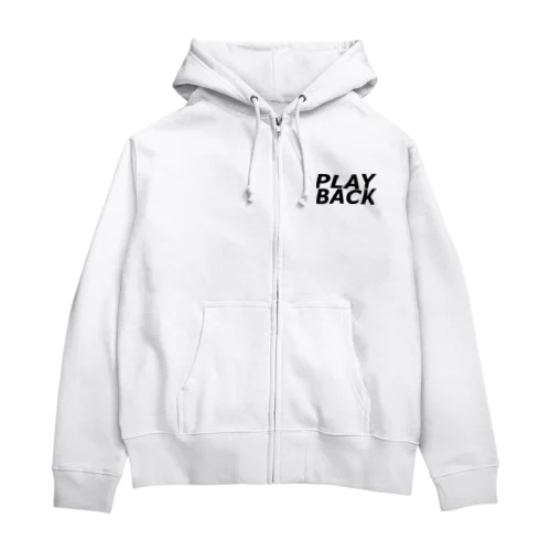 PLAYBACK Zip Hoodie