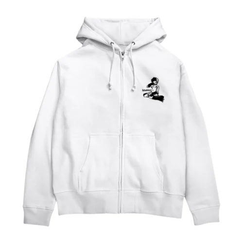 ベア１ Zip Hoodie