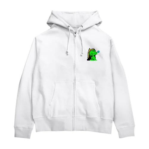 トカゲ君 Zip Hoodie