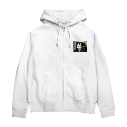 前よろしいでしょうか？ Zip Hoodie