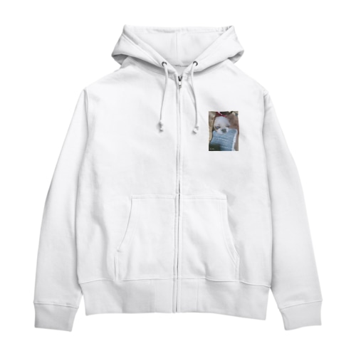 可愛いランちゃん Zip Hoodie