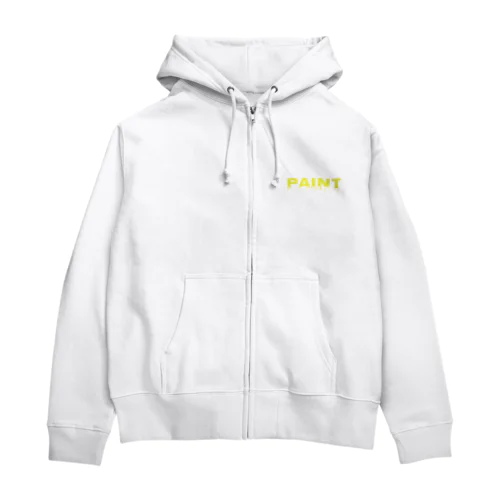 ペイント Zip Hoodie