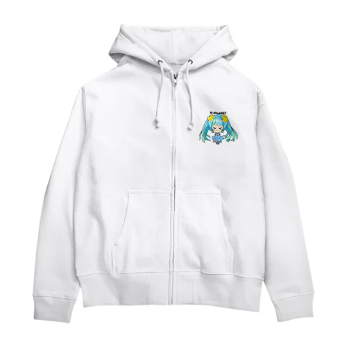 プラ子SDグッズ② Zip Hoodie