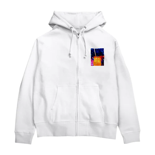 重加工ジュース2 Zip Hoodie