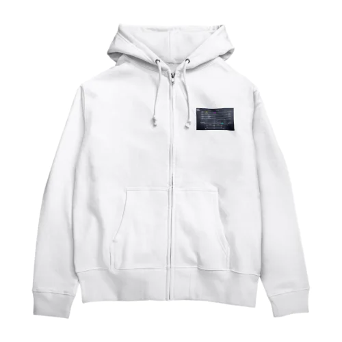 シーケンスチャート Zip Hoodie