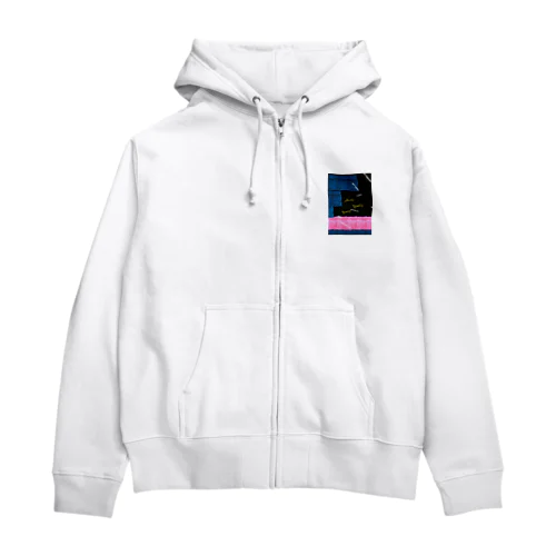 夜の春 Zip Hoodie