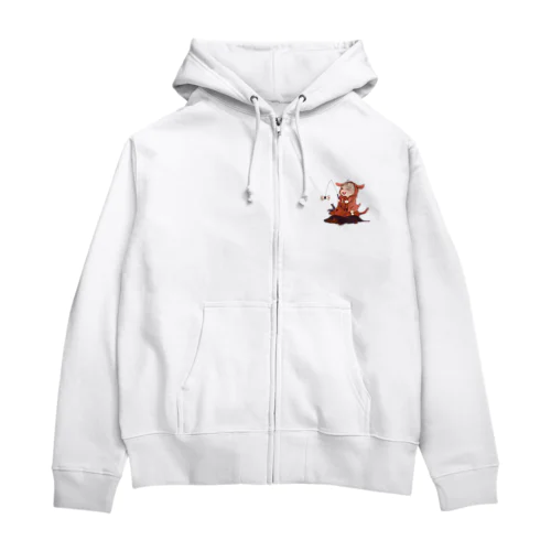 わいわい Zip Hoodie