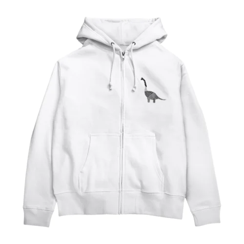 ブラキオサウルス Zip Hoodie