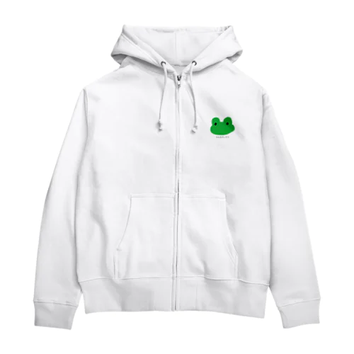 かえるのしろう Zip Hoodie