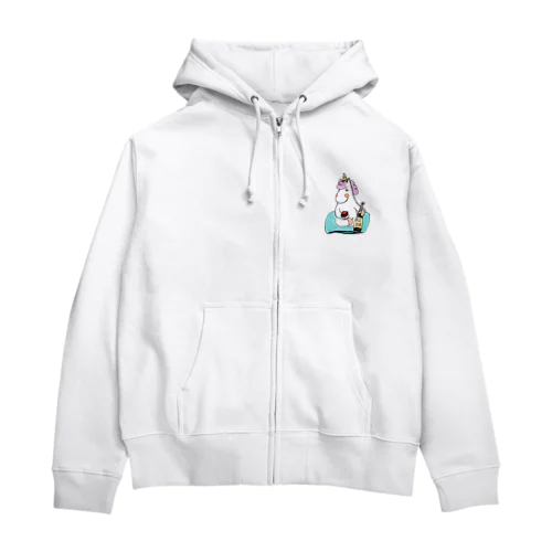 ほろ酔いこんこん Zip Hoodie