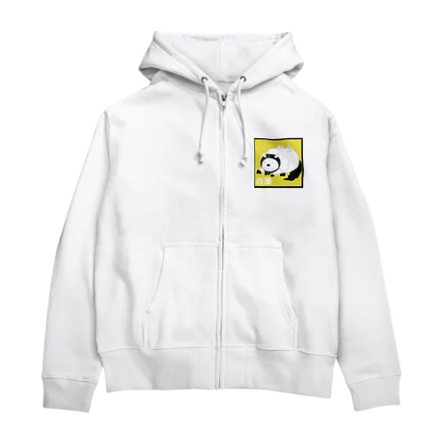 岡本ハクタくん Zip Hoodie