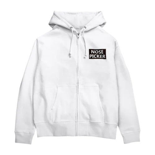 Nose Picker Zip Hoodie