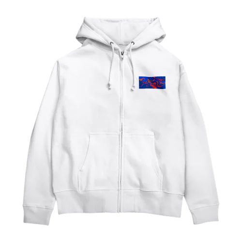 パッション Zip Hoodie