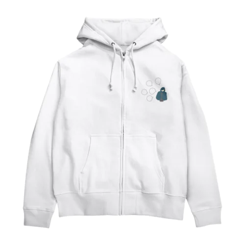 ラジオパーソナリティ Zip Hoodie