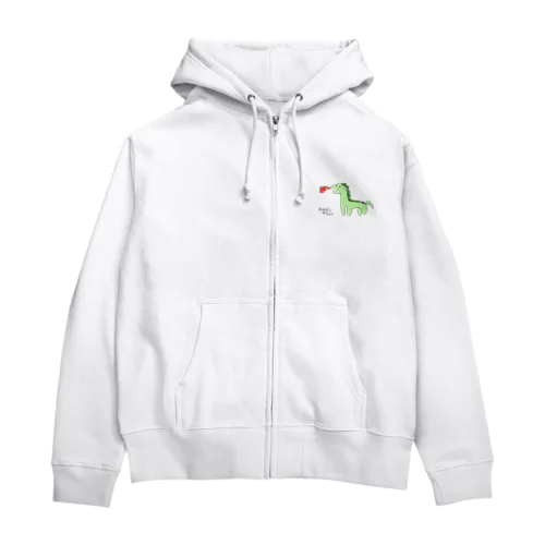 おはようザウルス Zip Hoodie