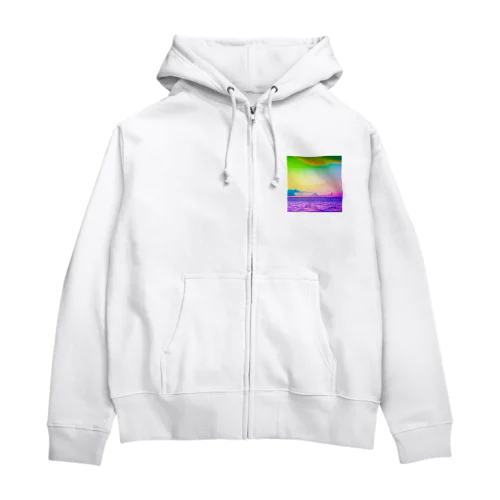 ブドウメローイエロー Zip Hoodie