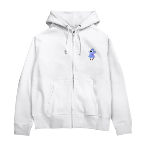 アオネズミ Zip Hoodie