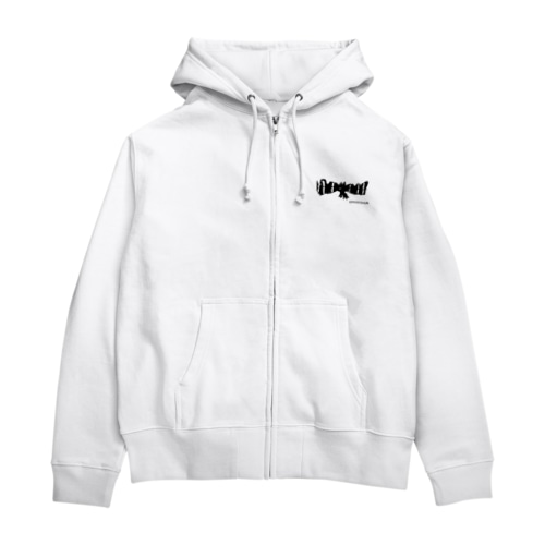 蝙麦感情ゼログッズ Zip Hoodie