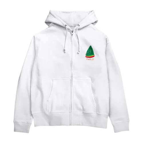 逆転すいか Zip Hoodie