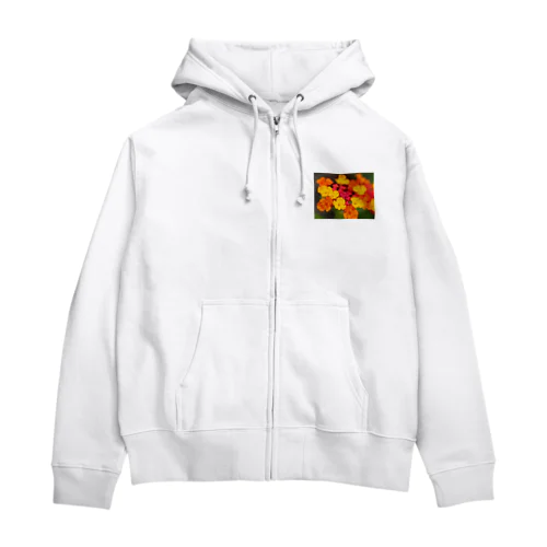 おれんじランタナ Zip Hoodie