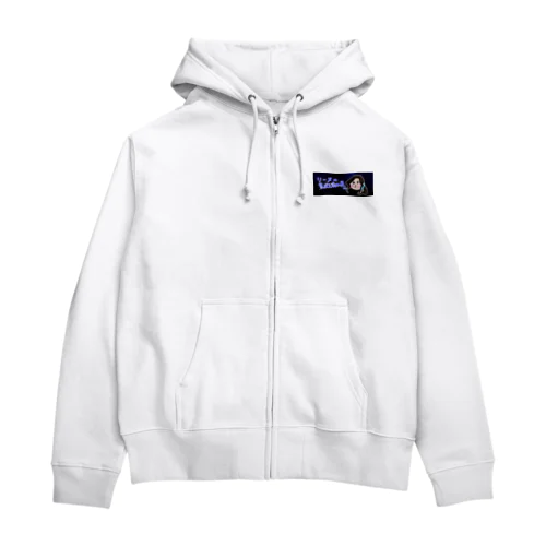 荒ぶる流れ星チャンネルアート Zip Hoodie