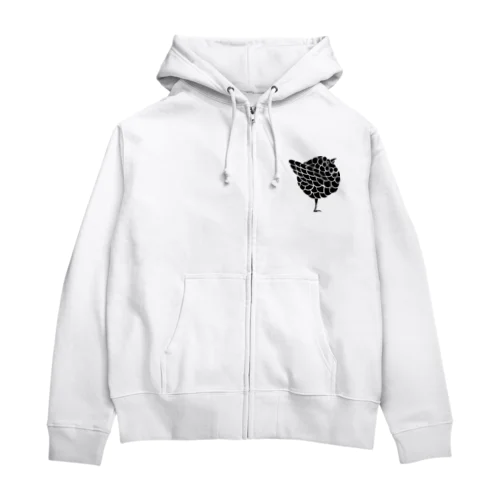 立ってるサブロウ黒 Zip Hoodie