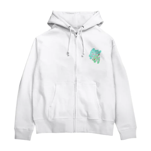 秋桜畑で会いましょう Zip Hoodie