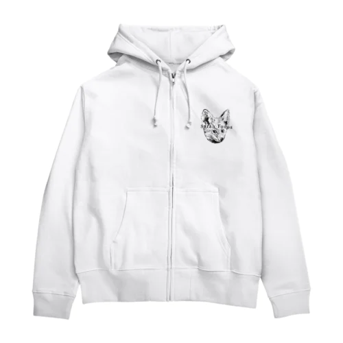 SarahFoxes グッズ Zip Hoodie