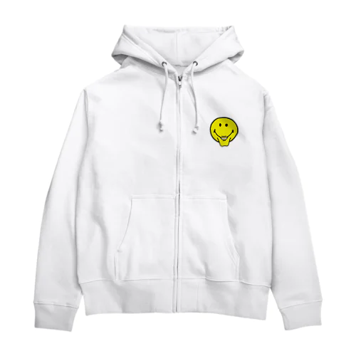 しゃくれスマイル Zip Hoodie