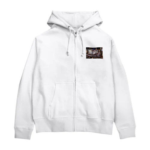 道後温泉 Zip Hoodie