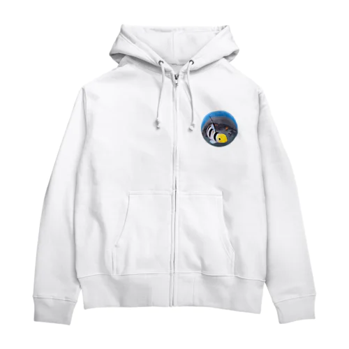 ヒレナガネジリンボウ Zip Hoodie